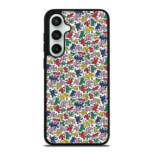 KEITH HARING ART COLORFUL FIGURES Samsung Galaxy S23 FE Case Cover