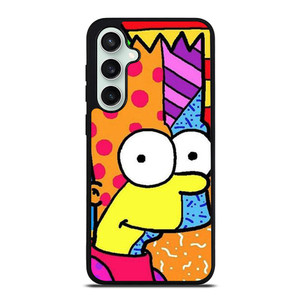 ROMERO BRITTO BART SIMPSONS ART Samsung Galaxy S23 FE Case Cover