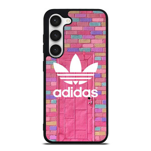 ADIDAS LOGO PINK WALL Samsung Galaxy S23 Case Cover ADIDAS LOGO PINK WALL Samsung Galaxy S23 Case Cover