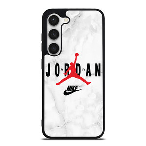 AIR JORDAN NIKE SHOES LOGO MARBLE Samsung Galaxy S23 Case Cover