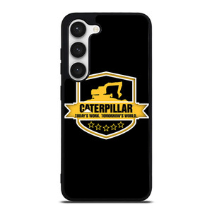 CATERPILLAR TRACTOR LOGO CAT ICON TODAY'S WORK Samsung Galaxy S23 Case Cover