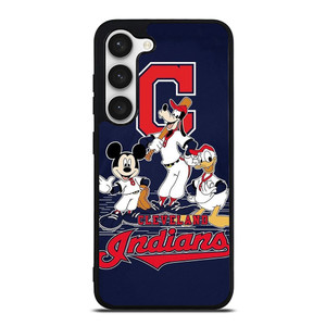 CLEVELAND INDIANS BASEBALL DISNEY MICKEY DONALD GOOFY Samsung Galaxy S23 Case Cover CLEVELAND INDIANS BASEBALL DISNEY MICKEY DONALD GOOFY Samsung Galaxy S23 Case Cover