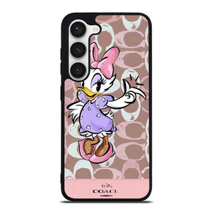 COACH NEW YORK DAISY DUCK DISNEY Samsung Galaxy S23 Case Cover COACH NEW YORK DAISY DUCK DISNEY Samsung Galaxy S23 Case Cover