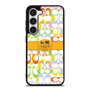 COACH NEW YORK LOGO LUXURY FASHION Samsung Galaxy S23 Case Cover