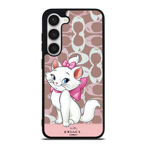 COACH NEW YORK LOGO MARIE ARISTOCAT DISNEY Samsung Galaxy S23 Case Cover