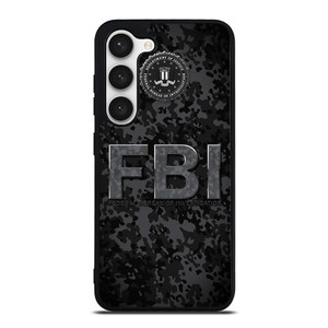 FBI LOGO CAMO Samsung Galaxy S23 Case Cover