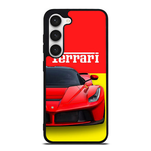 FERRARI LOGO RED CAR Samsung Galaxy S23 Case Cover