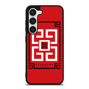 GIVENCHY PARIS ART LOGO RED Samsung Galaxy S23 Case Cover