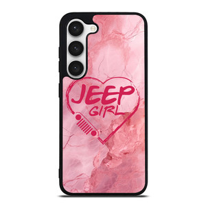 JEEP GIRL LOGO LOVE MARBLE Samsung Galaxy S23 Case Cover