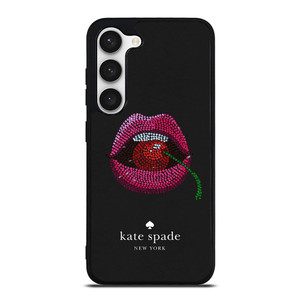 KATE SPADE NEW YORK LIPS AND CHERRY Samsung Galaxy S23 Case Cover