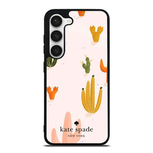 KATE SPADE NEW YORK LOGO CACTUS Samsung Galaxy S23 Case Cover