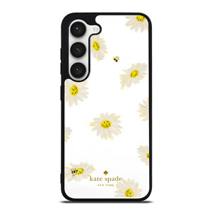 KATE SPADE NEW YORK LOGO SUN FLOWERS ICON Samsung Galaxy S23 Case Cover