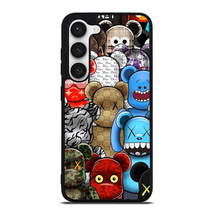 KAWS COLLAGE ICON BRANDS LOGO Samsung Galaxy S23 Case Cover