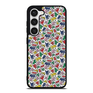 KEITH HARING ART COLORFUL FIGURES Samsung Galaxy S23 Case Cover
