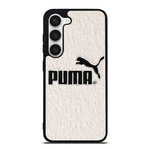 PUMA LOGO BLACK WHITE ICON Samsung Galaxy S23 Case Cover