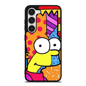 ROMERO BRITTO BART SIMPSONS ART Samsung Galaxy S23 Case Cover
