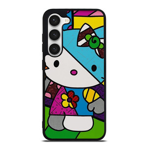 ROMERO BRITTO HELLO KITTY ART Samsung Galaxy S23 Case Cover