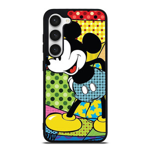 ROMERO BRITTO MICKEY MOUSE ART Samsung Galaxy S23 Case Cover