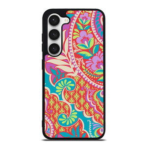 VERA BRADLEY FASHION FLORAL PATTERN Samsung Galaxy S23 Case Cover VERA BRADLEY FASHION FLORAL PATTERN Samsung Galaxy S23 Case Cover