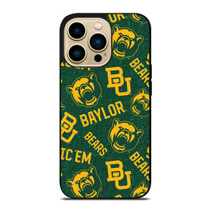 BAYLOR BEARS LOGO BASKETBALL UNIVERSITY TEAM iPhone 14 Pro Max Case Cover