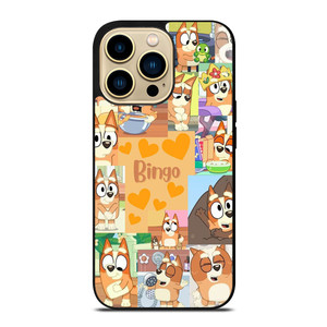 BLUEY BINGO CARTOON SERIES iPhone 14 Pro Max Case Cover BLUEY BINGO CARTOON SERIES iPhone 14 Pro Max Case Cover