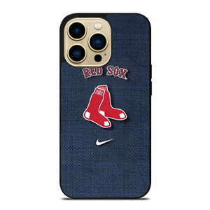 BOSTON RED SOX LOGO BASEBALL NIKE ICON ON JEANS iPhone 14 Pro Max Case Cover