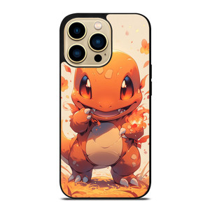 CHIBI CHARMANDER POKEMON POCKET MONSTERS iPhone 14 Pro Max Case Cover
