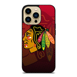 CHICAGO BLACKHAWKS HOCKEY TEAM LOGO EMBLEM iPhone 14 Pro Max Case Cover