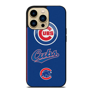 CHICAGO CUBS ICON BASEBALL TEAM LOGO iPhone 14 Pro Max Case Cover