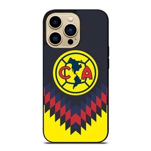 CLUB AMERICA MEXICO AZULCREMA AGUILAZ LOGO iPhone 14 Pro Max Case Cover