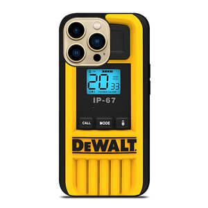DEWALT TOOL LOGO HEAVY DUTY WALKIE TALKIE iPhone 14 Pro Max Case Cover
