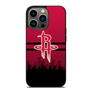 HOUSTON ROCKETS NBA SKYLINE iPhone 13 Pro Case Cover
