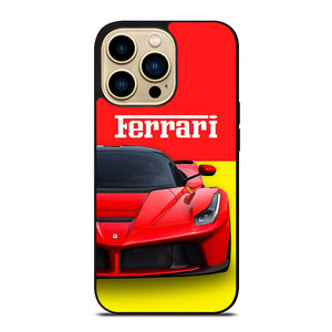 FERRARI LOGO RED CAR iPhone 14 Pro Max Case Cover