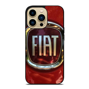 FIAT CAR RED LOGO iPhone 14 Pro Max Case Cover