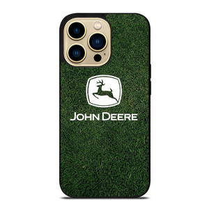 JOHN DEERE LOGO GREEN GRASS ICON iPhone 14 Pro Max Case Cover