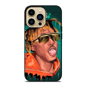 JUICE WRLD RAPPER FACE ART iPhone 14 Pro Max Case Cover