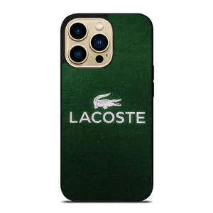 LACOSTE FASHION LOGO GREEN ICON iPhone 14 Pro Max Case Cover