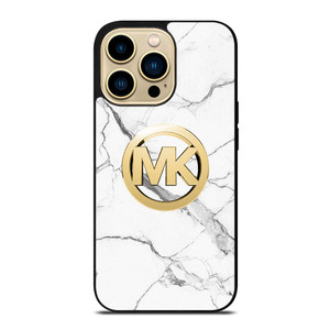 MICHAEL KORS MK LOGO ON MARBLE iPhone 14 Pro Max Case Cover