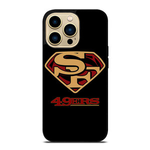 SAN FRANCISCO 49ERS FOOTBALL SUPERMAN LOGO iPhone 14 Pro Max Case Cover