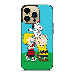 SNOOPY THE PEANUTS AND GANK iPhone 14 Pro Max Case Cover