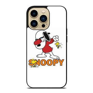 SNOOPY THE PEANUTS DAB STYLE iPhone 14 Pro Max Case Cover