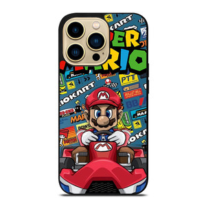 SUPER MARIO BROSS NINTENDO GAME MARIO CART iPhone 14 Pro Max Case Cover