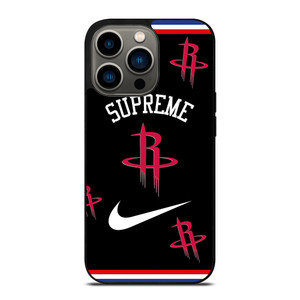 HOUSTON ROCKETS NBA X SUPREME NIKE iPhone 13 Pro Case Cover