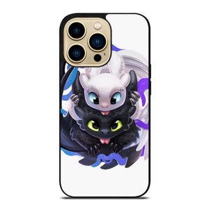 TOOTHLESS AND LIGHTFURY HOW TO TRAIN YOUR DRAGON iPhone 14 Pro Max Case Cover