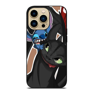 TOOTHLESS AND STITCH PLAY iPhone 14 Pro Max Case Cover