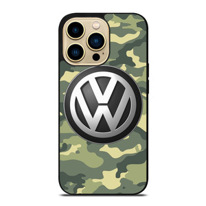 VOLKSWAGEN VW LOGO CAMO ICON iPhone 14 Pro Max Case Cover