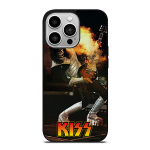 ACE FREHLEY KISS GUITAR FIRE iPhone 14 Pro Case Cover