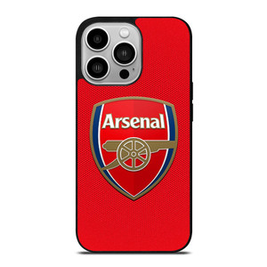 ARSENAL FC LONDON ENGLAND FOOTBALL CLUB LOGO iPhone 14 Pro Case Cover