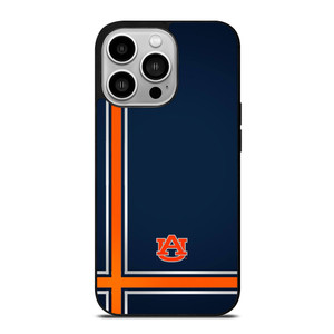 AUBRUN TIGERS FOOTBALL UNIVERSITY TEAM LOGO CROSS iPhone 14 Pro Case Cover