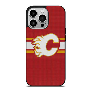 CALGARY FLAMES HOCKEY TEAM LOGO iPhone 14 Pro Case Cover
